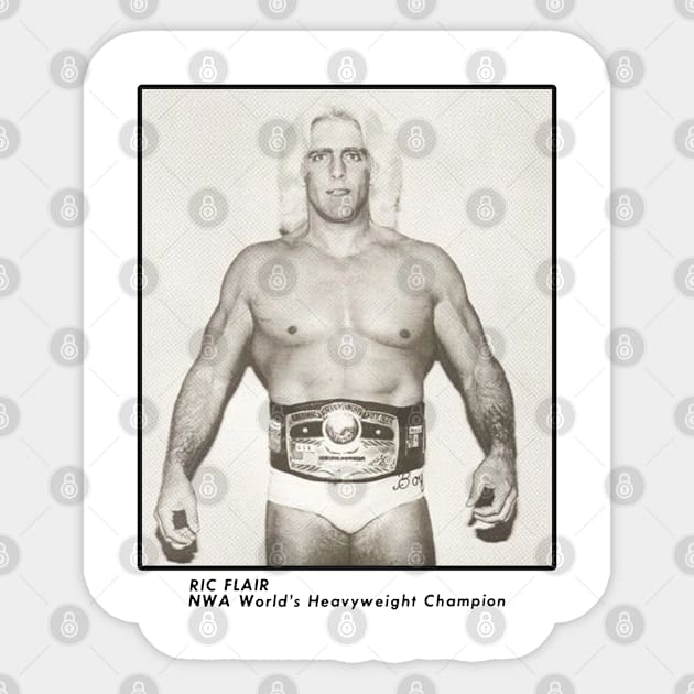 RIC FLAIR Sticker by SUPER BOOM TO THE LEGENDS